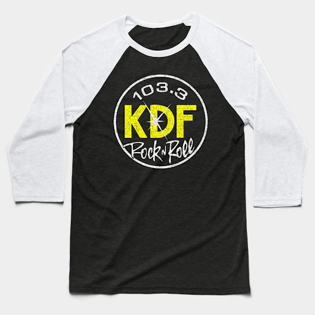 KDF 103 Pure Rock 1970 Baseball T-Shirt by HARDER.CO